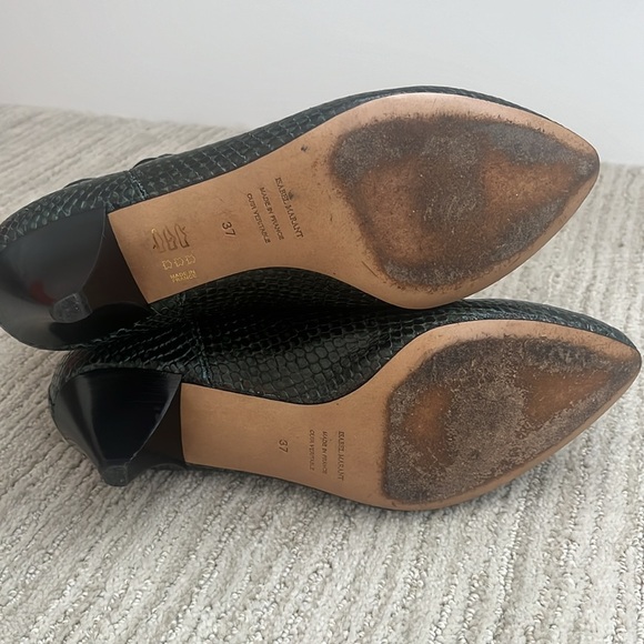 Isabel marant preloved green snake print booties, size 37 - Picture 5 of 5